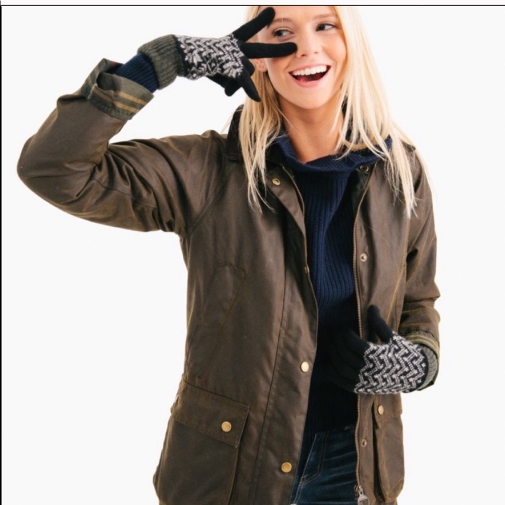 Barbour acorn jacket US 8 NWT